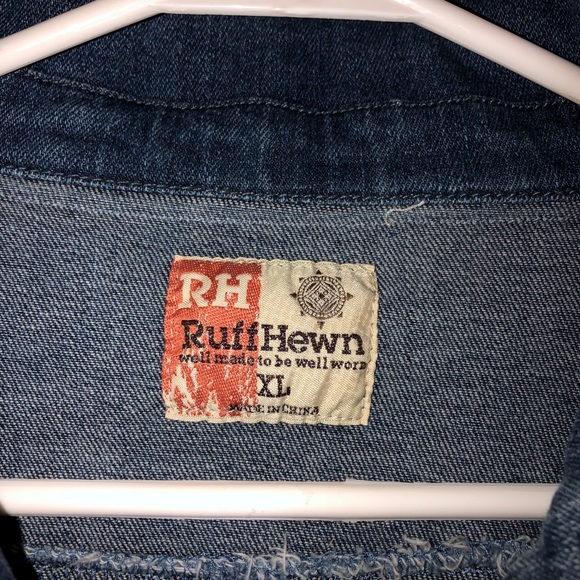 Ruff Hewn Jean Jacket XL  . Brand new - Picture 2 of 4